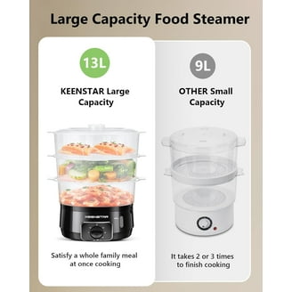 Cuisinart Cook Fresh Large Stainless Steel Glass Steamer for