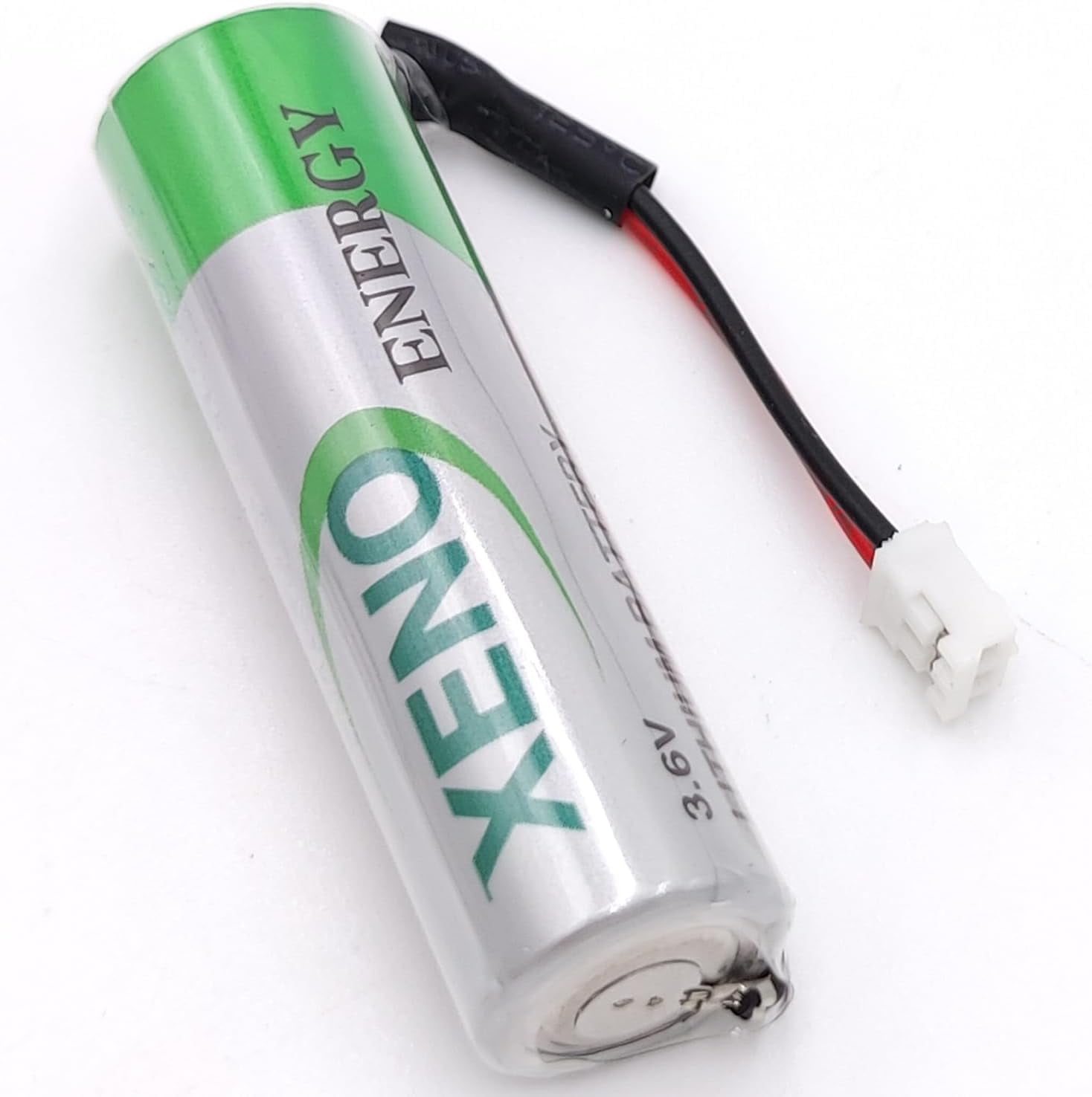 2PCS 3.6V AA Lithium Thionyl Chloride Battery for Xeno Energy XL-060F with Plug