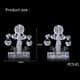 thumbnail image 3 of Maojin Toy Story Juguetes 3D Crystal Puzzle Jig-saw Clear Twelve 12 Constellation Astrolog Flash LED Light, 3 of 3