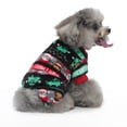 thumbnail image 4 of Xmarks Christmas Dog Pajamas for Small Medium Dogs Sebaoyu Winter Pet Dog Jumpsuit Clothes Outfit Puppy Bodysuit Sweater, 4 of 8