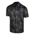 thumbnail image 2 of Men's Colosseum  Black Duke Blue Devils Palms Team Polo, 2 of 3
