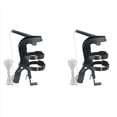 thumbnail image 1 of 2X Sprays Can Extension Pole Adaptor Sprayer Extension Pole Adaptor Adjustable Angle Sprays Extender Bracket A,2 x Sprays Extension Pole Adaptor,Black, 1 of 8