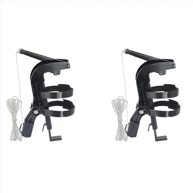 2X Sprays Can Extension Pole Adaptor Sprayer Extension Pole Adaptor Adjustable Angle Sprays Extender Bracket A,2 x Sprays Extension Pole Adaptor,Black
