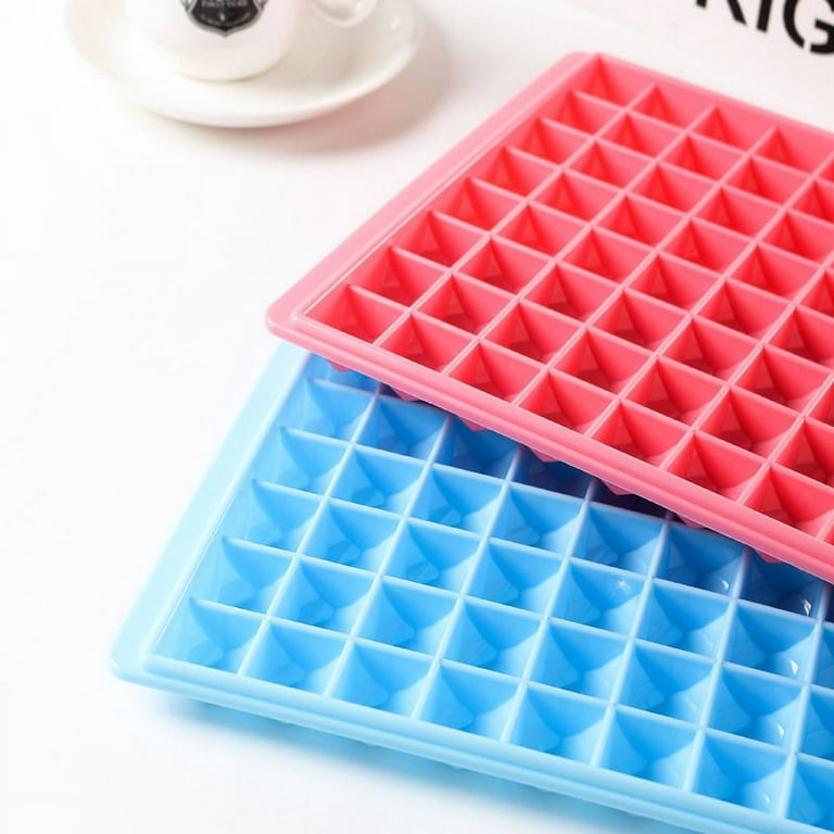  SOLUSTRE 21 Ice Cube Mold Silicone Cake Tray Flexible Ice Cube Trays  Ice Tray with Lid Ice Trays with Lid Chocolate Rubber Ice Cube Tray Silicone  Candy Jelly Ice Cubes Silica