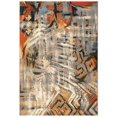 thumbnail image 1 of Trans-Ocean Importe MNA45805847 39 x 59 Po Liora Manne Marina Contempo Tapis Rectangle Tissé à la Machine Intérieure et Extérieure - Gris, 1 of 1