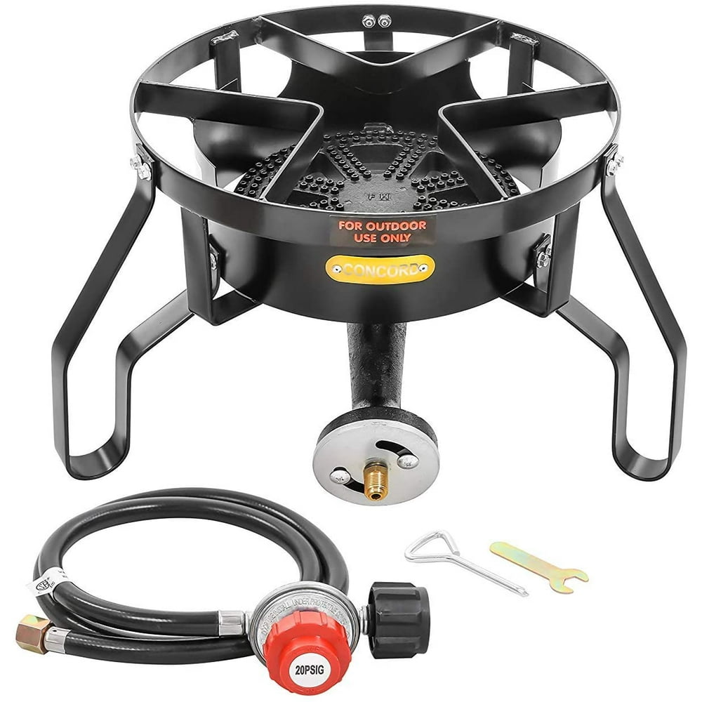 Concord Banjo 1 Burner Portable Gas Stove; 200,000BTU Single Propane