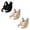 Light Yellow(3pcs Bras), variant on Seamless Breathable Shaping Corrective Support Bra Women's Front Closure Seamless Back Posture Corrector Full Coverage Seamless Push up Bras Beige(3pcs Bras) M