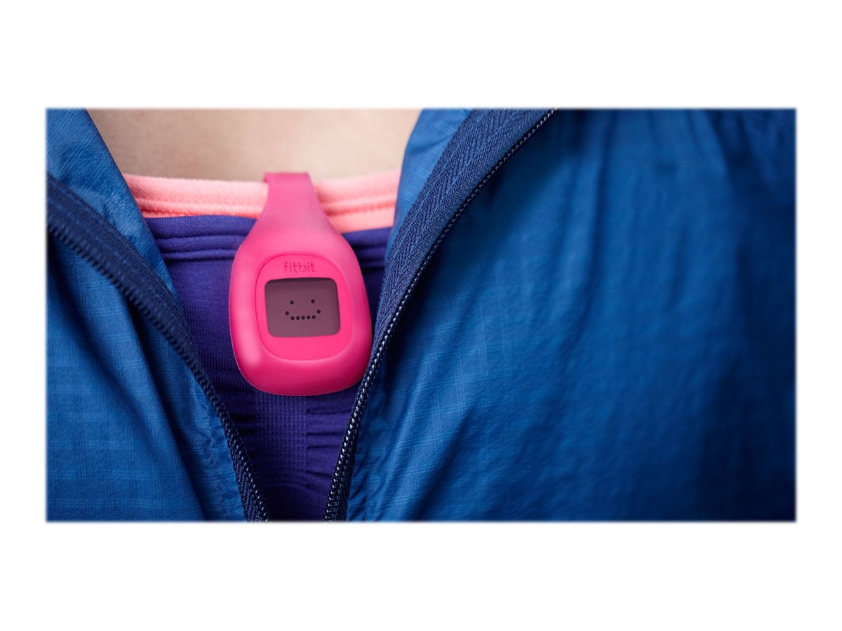 Fitbit Zip - Activity tracker - monochrome - Bluetooth - 0.28 oz - magenta