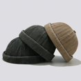 thumbnail image 3 of Sombrero de piso retro, sombrero de melón lavado para hombres, sombrero de hip hop de marca de moda urbana de verano para mujeres, sombrero para exteriores que combina con todo, 3 of 6