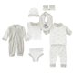 thumbnail image 1 of Odeerbi Conjunto de Regalo de Layette de 8 Piezas 0-3 Meses Conjunto de Trajes de Algodón Regalo de Ducha Para Niños Y Niñas, 1 of 5