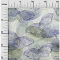 thumbnail image 2 of oneOone Cotton Cambric Medium Purple Fabric Butterflies Sewing Fabric By The Yard Printed Diy Clothing Sewing Supplies 56 Inch Wide, 2 of 6