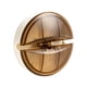 thumbnail image 2 of Enrolladores de cables portátiles | Organizador de cables de datos y auriculares | Organizador de cables para ordenador y cargadores de escritorio | Estuche de plástico color verde caqui, 2 of 5