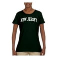 thumbnail image 2 of Wild Bobby State of New Jersey College Style Women Graphic Tee, 2 of 6