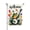 HYQ2, variant on Welcome Spring Garden Flag 12x18 Inch Double Sided,Musical Frog Playing Banjo Flowers Butterflies Garden Yard Flag Outdoor Decoration