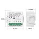 thumbnail image 3 of Tuya Wifi DIY Light Breaker 2.484GHz Funciona con Alexa Google Home (2 Gang), 3 of 3