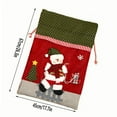 thumbnail image 3 of Sac Cadeau à Cordon pour Fête de Noël, 3 of 3