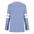 thumbnail image 6 of Aimik Women's Long Sleeve Round Neck Blouse Loose Fit Fall Tunic Shirt for Work Fashion Comfort Womens Blouse, 6 of 6