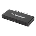 thumbnail image 1 of SDI Splitter 4x1, 4 Input 1 Output Multimedia Split SDI Extender Adapter 1080P Resolution, Support SD - SDI, HD - SDI, 3G - SDI Signals, for TV Stations Security Monitor, 1 of 7
