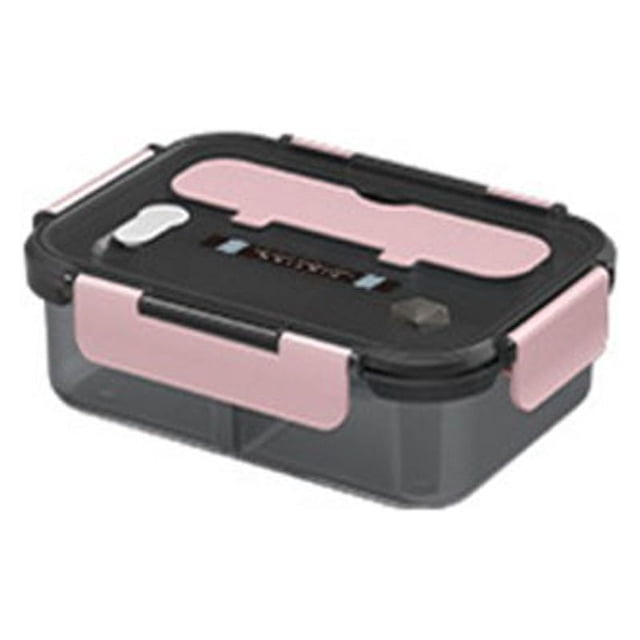 Bigersell Large Dog Food Storage Container Deals Sturdy Food Containers with Dividers Rectangular Shape Reusable Food Storage Bags Plastic Food Containers