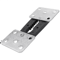 thumbnail image 2 of Sectional Couch Connector, 4 Pcs Metal Sofa Joint Snap Alligator Style Sectional Couch Connector,4 * Sectional Connectors,Silver & black, 2 of 6