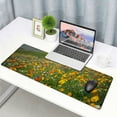 thumbnail image 6 of GOSMITH Green Slopes Keyboard Mat, 31.5 x 11.8 Inch Extended Size, Non-Slip Rubber Base, Water-Resistant Coating 31.5x11.8 in, 6 of 6