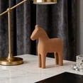 thumbnail image 6 of Mnhhatv Large Wooden Horse Sculpture Home Decor for Living Room TV Cabinet Tea Table Display Minimalist Modern Style with Smooth Lines and Calm Colors for Shelf Table Office Accent and Art Collection, 6 of 6