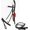 Black/White, variant on Horse English Padded Leather Adjustable Flash Bridle Reins Full 803127CNF