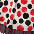 thumbnail image 3 of Richie House Little Girls Bold Red Black Polka Dotted Dress 3, 3 of 7