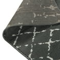 thumbnail image 6 of BizChair Geometric Bohemian Low Pile Rug - 5' x 7' - Dark Gray/Ivory Polyester, 6 of 7