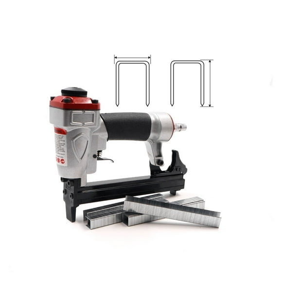 Air Nailer 21GA 8016 Pneumatic Nail Gun Upholstery Stapler For Sofa Roof Floor Upholstery Furniture