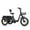 Black, variant on Addmotor 750W Foldable Electric Tricycle,50-90 Miles, Folding Electric Trike for Adults,48V 20Ah Removable Battery,20" Fat Tire Electric Trikes with Rear Speed Differential,M-330F Cyan
