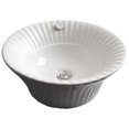 thumbnail image 3 of Imaginations Américaines 17-po. W Vessel Set Blanc, 3 of 3