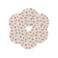 thumbnail image 7 of 15 Inch Round Placemats Set of 6, Valentine's Day Non Slip Heat Insulation PP Table Mats, Spring Roses Romantic Pink Bows Vintage Washable Place Mats for Kitchen Dining Party Table Decor, 7 of 7