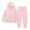 Pink, variant on Lovskoo 2Pcs Outfits Kids Boys Girls Hoodies Tracksuit Sweatsuits Sports Long Sleeve Pullover Sweatshirt and Sweatpants Fall Suit Outwear Baby Winter Clothes Pink