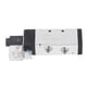 thumbnail image 2 of Ouitble Válvula Solenoide Neumática, Válvula De Aire Solenoide Ip65 De 2 Posiciones Y 5 Vías, Cabezal Piloto De Alta Precisión 0,15-0,8 Mpa para Control Industrial De Fluidos(DC12V), 2 of 14