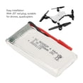 thumbnail image 3 of Lithium 3.7V 1200mAh Drone LiPo Battery 25C 903052P Quadcopter Lithium Battery Parts with JST Red Plug for X5SW Replacement, 3 of 7