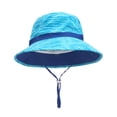 thumbnail image 2 of YHAJDS Kid Fishing Safari Hat Print Cotton Adjustable Breathable Bucket Hat for Boys Girls, 2 of 5