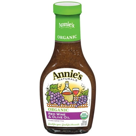 Annie's Naturals Organic Dressing Red Wine and Olive Oil Vinaigrette 8 Fl Oz