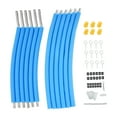 thumbnail image 2 of Miumaeov 6pcs 77.16in Trampoline Net Poles Universal Trampoline Replacement Enclosure Poles Blue, 2 of 11