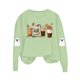 thumbnail image 4 of Heisall Womens Hoodies Halloween Print Round Neck Long Sleeve Loose Casual Sweatshirts, 4 of 8