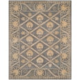 thumbnail image 2 of SAFAVIEH Bella Ellery Mediallion Bordered Wool Area Rug, Blue/Gold, 8' x 10', 2 of 6