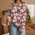 thumbnail image 6 of Towmus Christmas Sweatshirts for Womens Funny Graphic Crewneck Long Sleeve Casual Pullover Tops S-2XL, 6 of 6