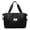 Black, variant on OAVQHLG3B Expandable Gym Bags, Duffle Bags For Sports And Weekend Travel, Large Capacity Lightweight Overnight Bags For Men And Women, Travel Duffel Bags, Sports Tote Bag