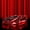 Red Black, variant on Castle Fairy Glowing Green Car Curtains Pack of 2 (42x84 Each) for Kids, Futuristic Curtain Curtains Blackout for Bedroom, Green Black