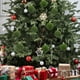 thumbnail image 4 of Adornos navideños, 12 bolas navideñas flocadas, juego de decoración navideña. Diversos estilos de adornos para árboles de Navidad que también se pueden usar para otras fiestas., 4 of 6