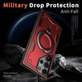 thumbnail image 3 of REQO Magnetic Case for Samsung Galaxy S25 Ultra Case with Stand [Compatible with MagSafe] Military Drop Protection Shockproof Durable TPU+ PC Slim Phone Case for Samsung Galaxy S25 Ultra, 3 of 6