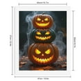 thumbnail image 2 of Paint By Numbers Kit for Adults Beginner - DIY Pumpkin Lanterns Stack Smoky Halloween Canvas Painting Kits for Adults, Frameless Paint By Number for Adults for Home Wall Decor 16x20 Inch, 2 of 7