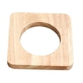 thumbnail image 3 of TISHITA Coffee Filter Cup Stand Pour over Coffee Dripper Rack Wooden Classic Sturdy Coffee Cup Holder for Dorm Home Tea Party Friends Yellow, 3 of 8