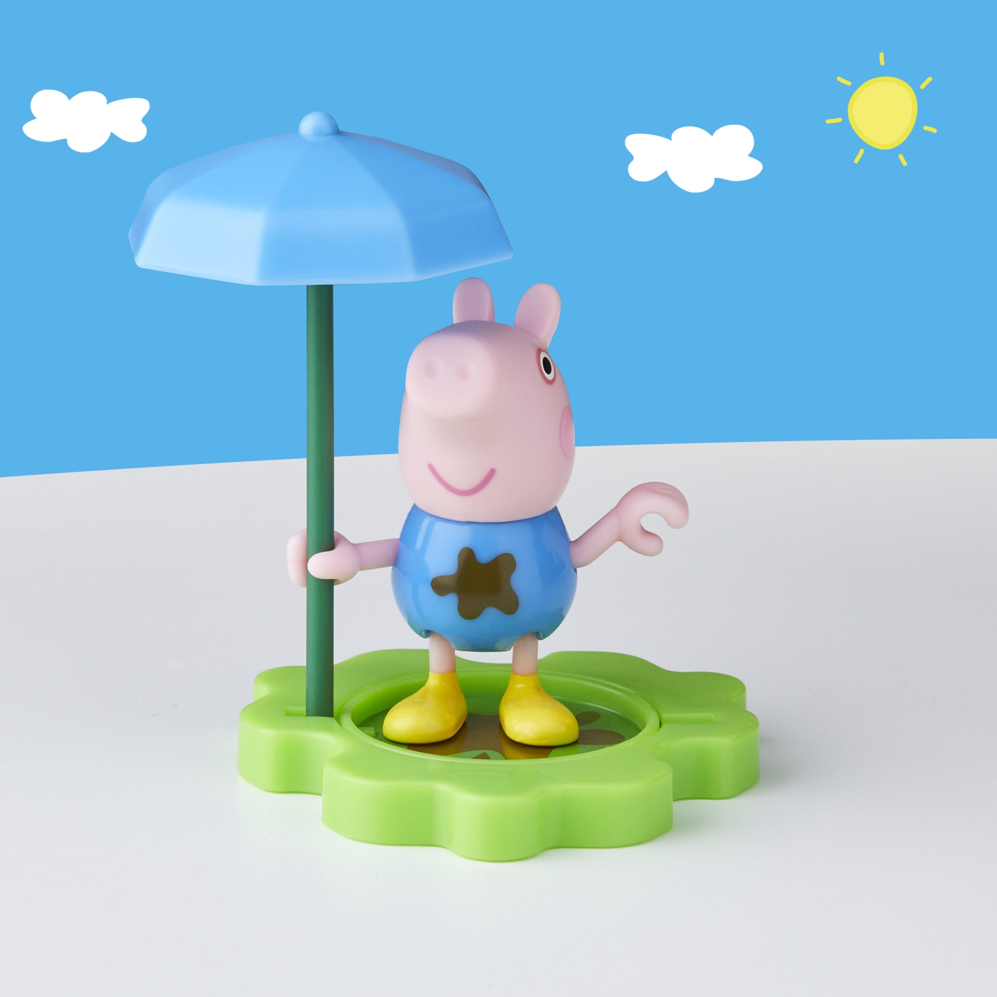 Peppa Pig George joue dans la boue, figurine George