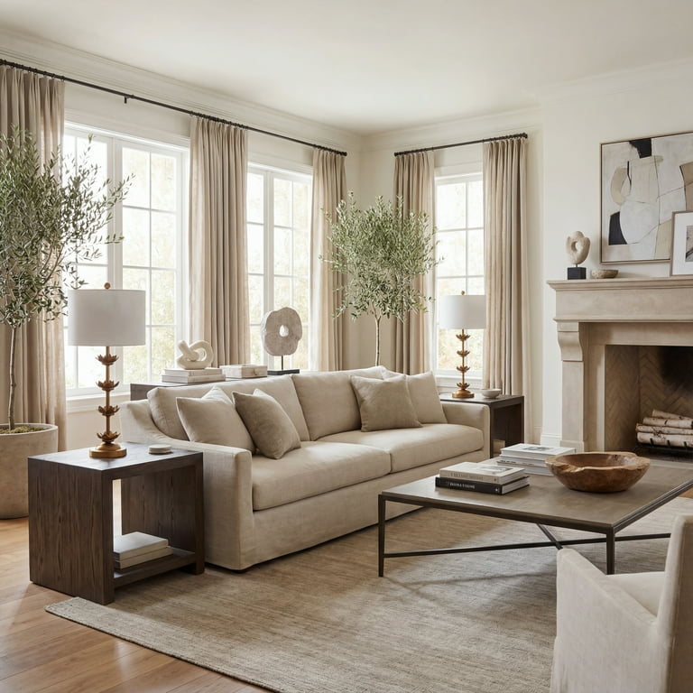 Safavieh Lani Leaf 32 in. H Antique Gold Table Lamp for Living